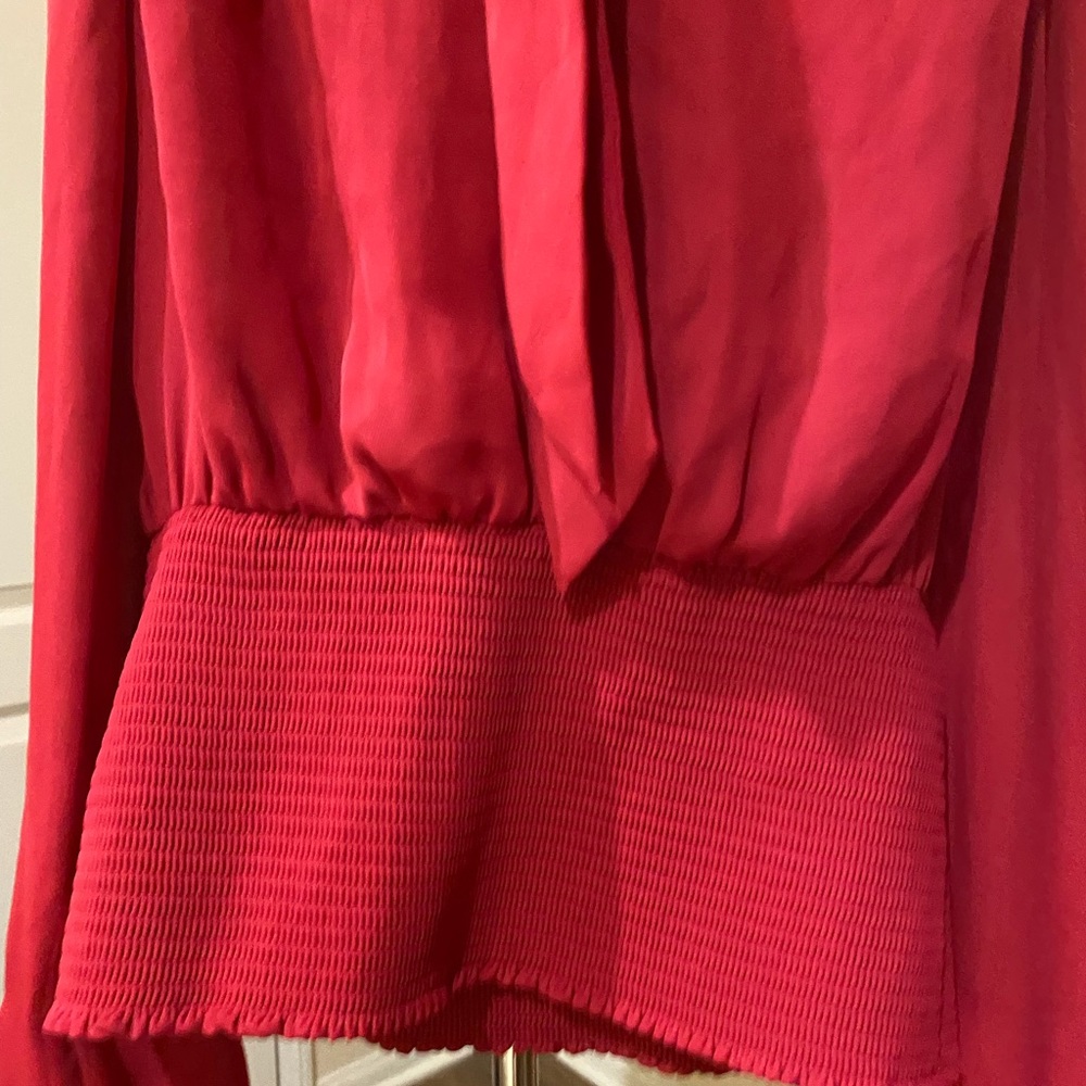 Bebe Red Top - Picture 6 of 12